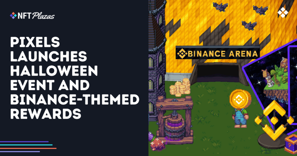 Pixels Launches Halloween Event and Binance-Themed Rewards