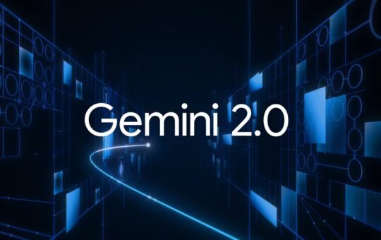 Gemini 2.0 logo as Google announces the latest version of its multimodal AI model that promises significant enhancements with features that ushers in the agentic AI era.